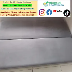 Apartamento - Geribá - Aluguel Econômico, Búzios